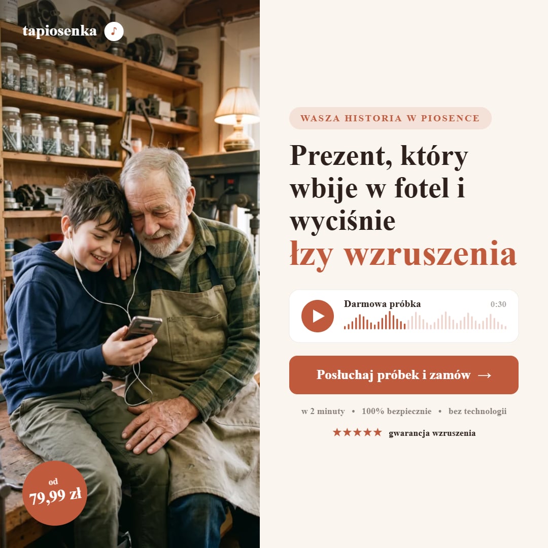 Piosenka na zamówienie — z Waszą historią